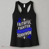 Faithful Fighter Survivor Juvenile Arthritis Awareness Women's Tank Top thumb 3