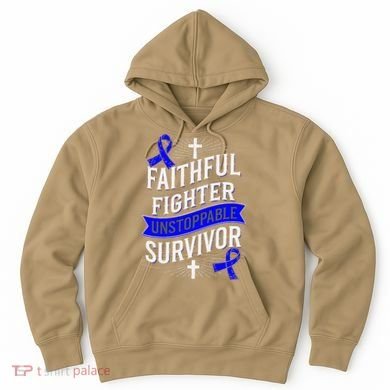 Faithful Fighter Survivor Juvenile Arthritis Awareness Hoodie