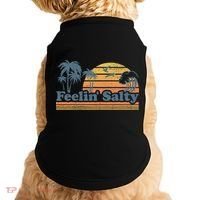 Funny Feelin Salty Beach Summer Vacation Doggie Tank thumb 0