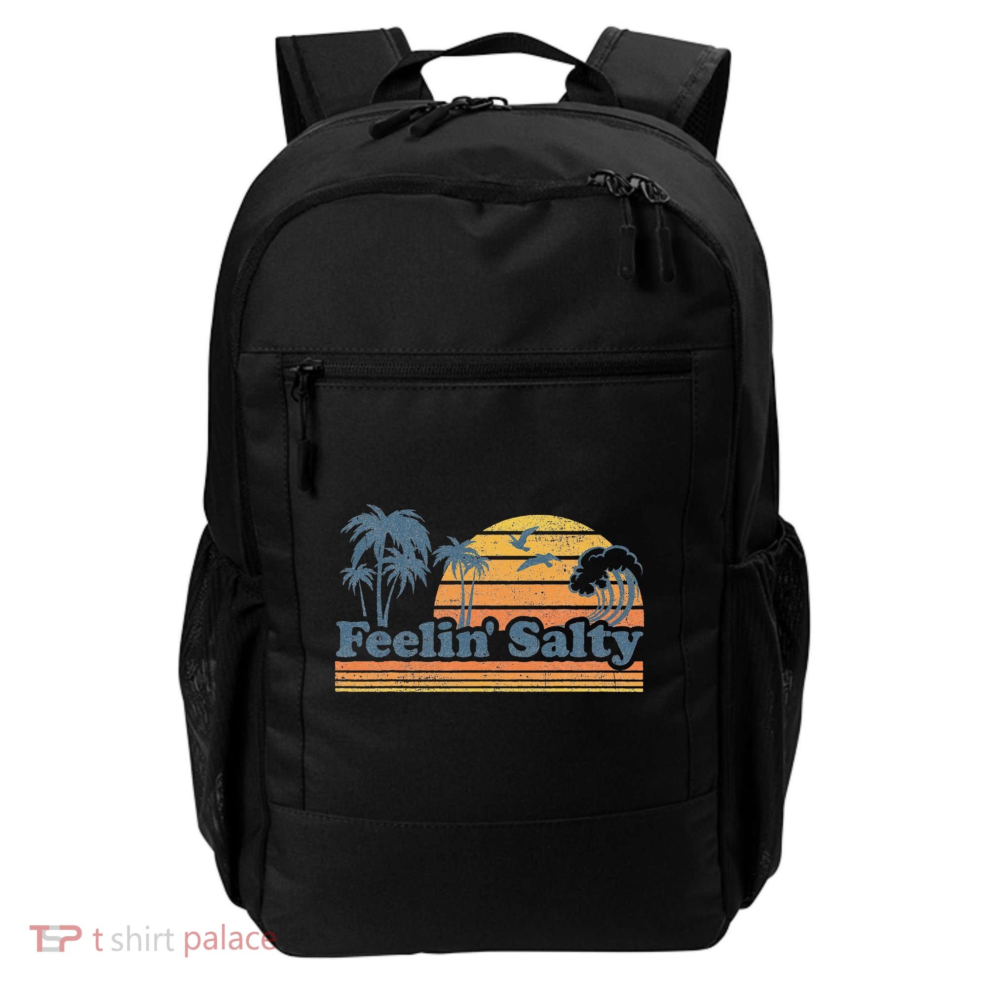 Funny Feelin Salty Beach Summer Vacation Backpack
