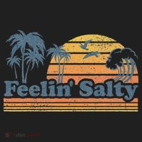 Funny Feelin Salty Beach Summer Vacation Hat thumb 2
