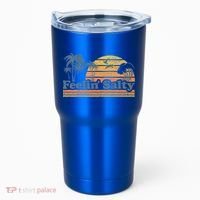 Funny Feelin Salty Beach Summer Vacation Tumbler thumb 0