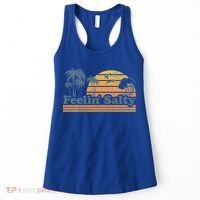 Funny Feelin Salty Beach Summer Vacation Women's Tank Top thumb 0