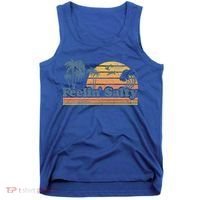 Funny Feelin Salty Beach Summer Vacation Tank Top thumb 0