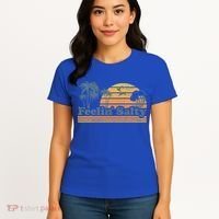 Funny Feelin Salty Beach Summer Vacation Women's T-Shirt thumb 4