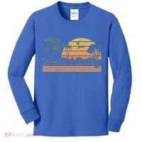 Funny Feelin Salty Beach Summer Vacation Kids Long Sleeve Shirt thumb 0