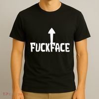 Fuck Face Self Deprecating Arrow Up Fuckface T-Shirt thumb 3