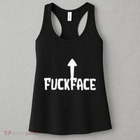 Fuck Face Self Deprecating Arrow Up Fuckface Women's Tank Top thumb 3