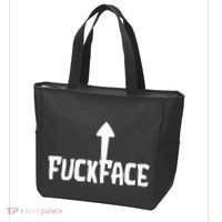 Fuck Face Self Deprecating Arrow Up Fuckface Tote Bag thumb 3