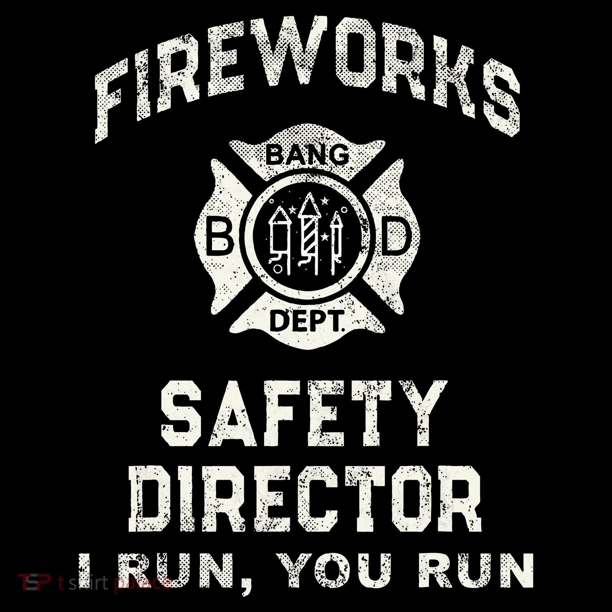 Funny FIREWORKS SAFETY DIRECTOR Firefighter America Red Women's Hoodie