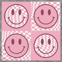 Funny Face Shirt Checkered Pattern Smile Face Meme Trendy Toddler Hoodie thumb 2