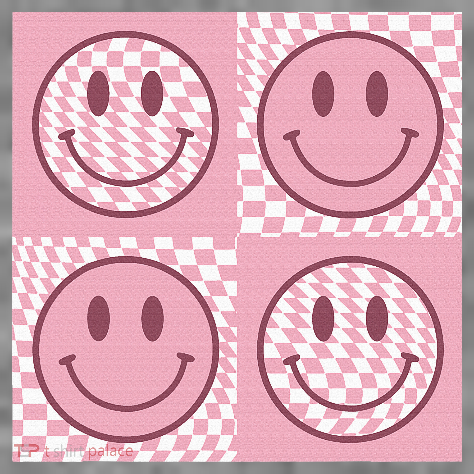 Funny Face Shirt Checkered Pattern Smile Face Meme Trendy Toddler Hoodie