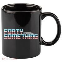 Funny Forty Something Children In Disguise 11oz C Handle Ceramic Mug thumb 0