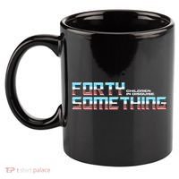 Funny Forty Something Children In Disguise 11oz C Handle Ceramic Mug thumb 2