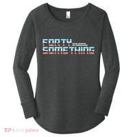 Funny Forty Something Children In Disguise Women's Perfect Tri Tunic Long Sleeve Shirt thumb 0