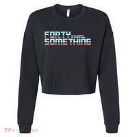Funny Forty Something Children In Disguise Cropped Pullover Crew thumb 0