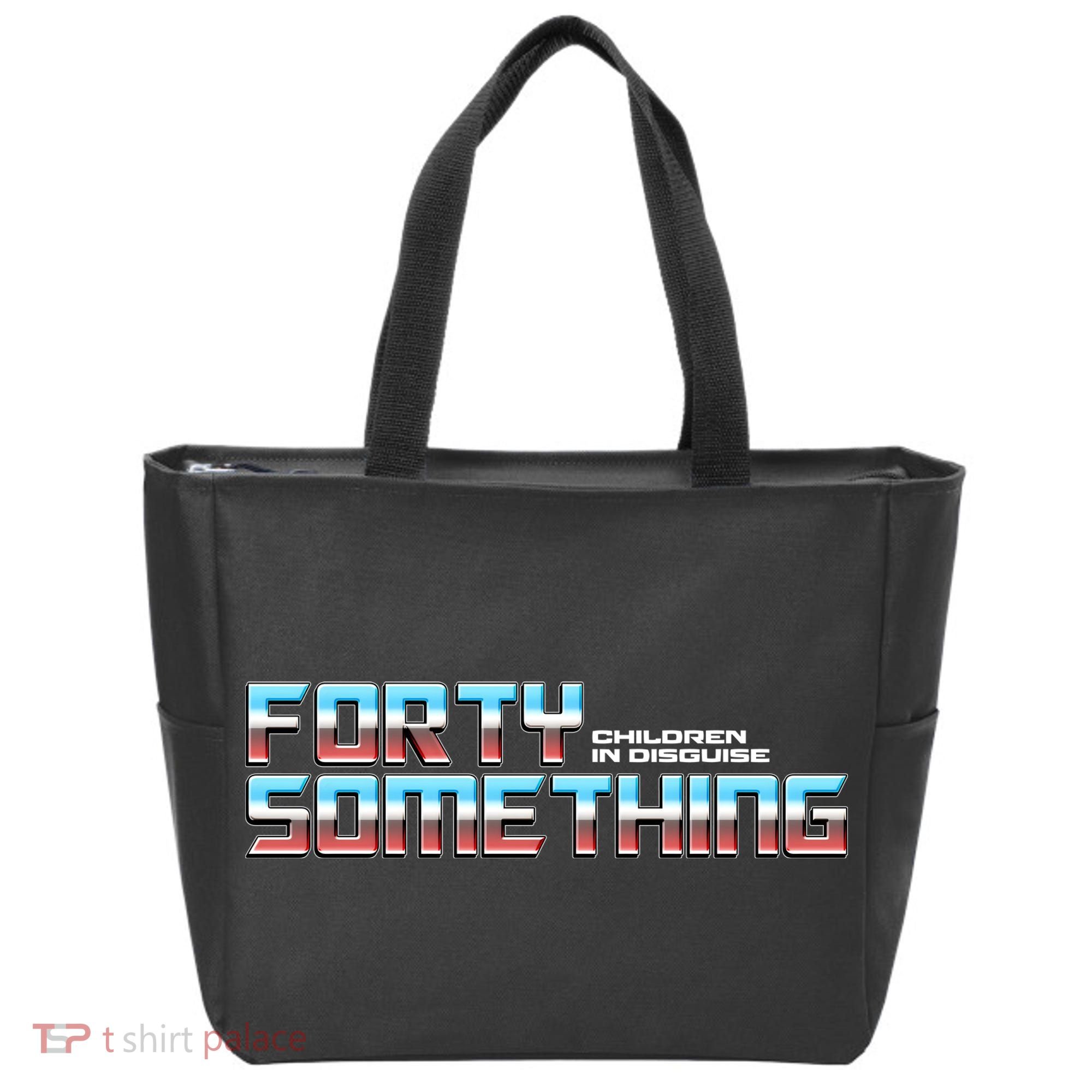 Funny Forty Something Children In Disguise Tote Bag