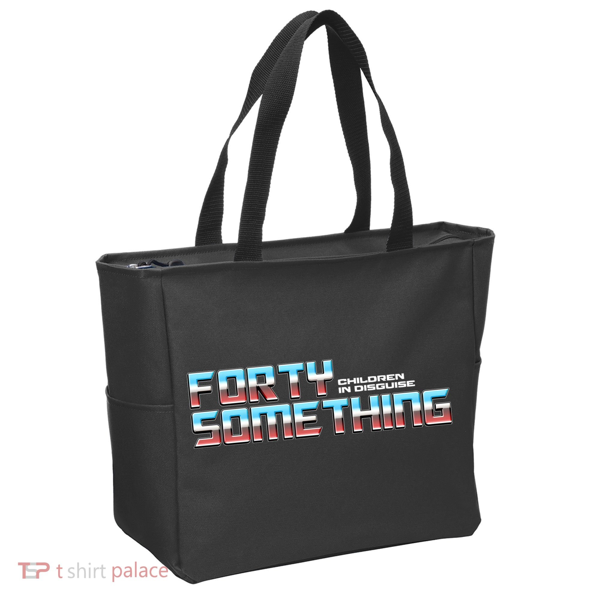 Funny Forty Something Children In Disguise Tote Bag