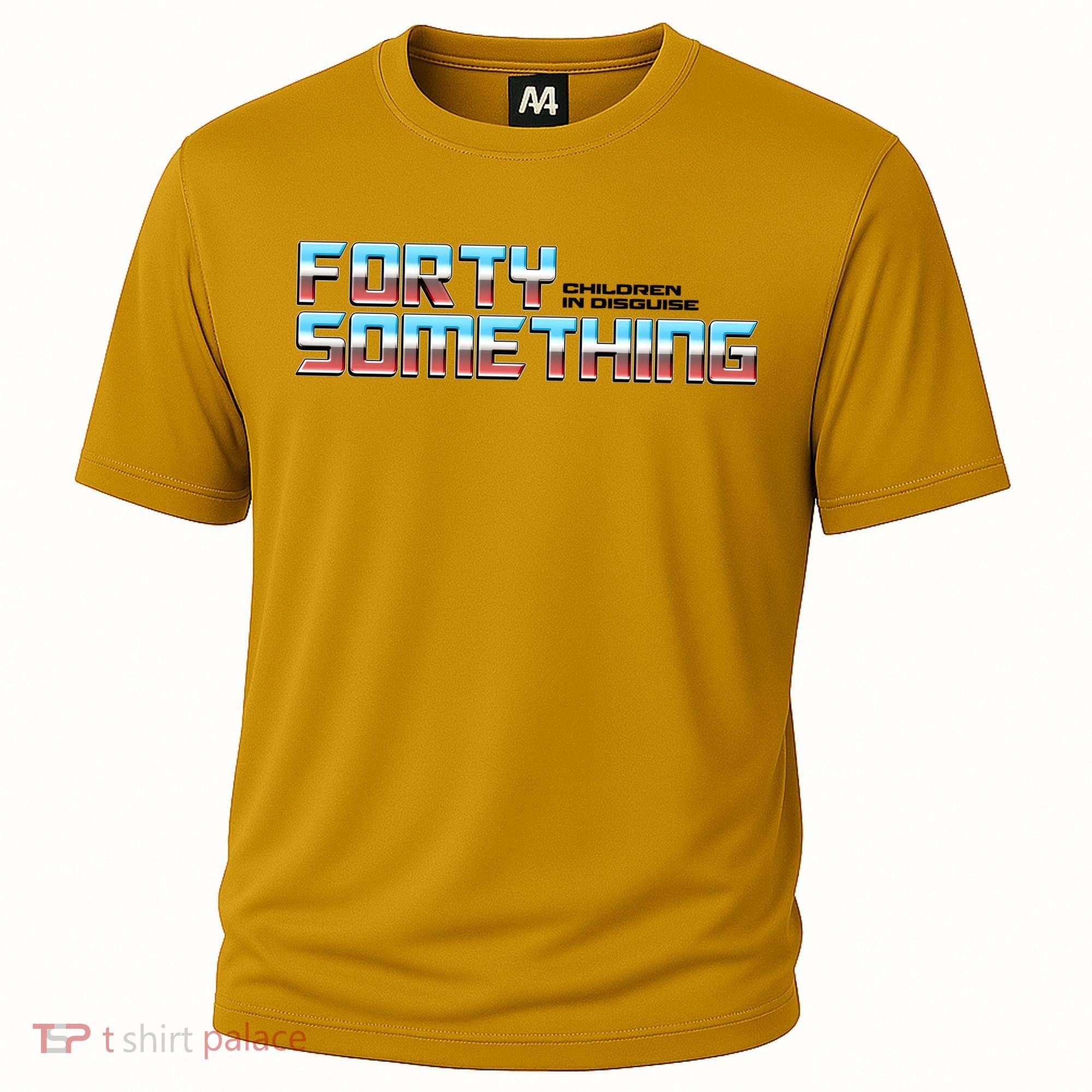 Funny Forty Something Children In Disguise Cooling Performance Crew T-Shirt
