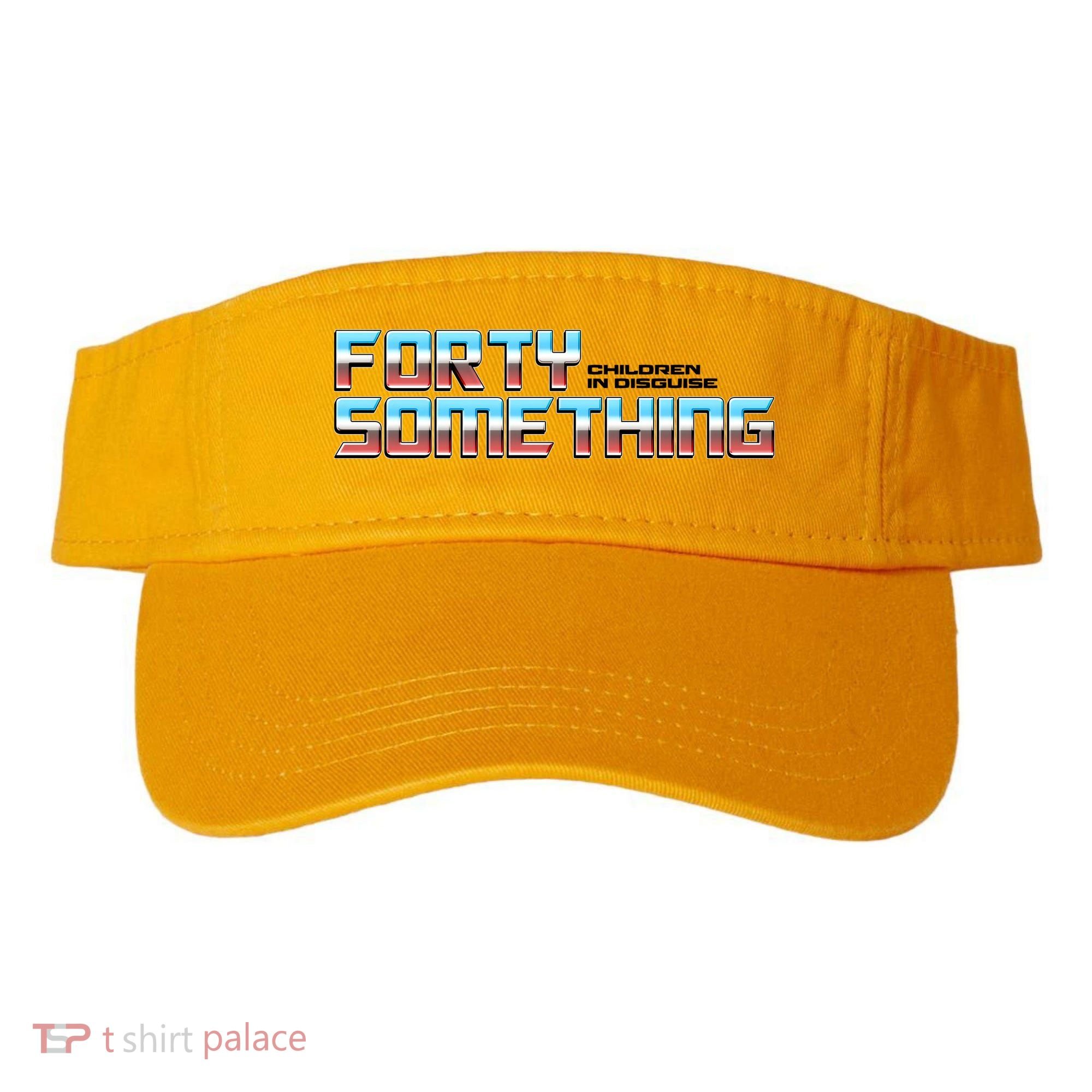 Funny Forty Something Children In Disguise Visor
