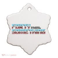 Funny Forty Something Children In Disguise Ceramic Ornament thumb 0