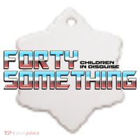 Funny Forty Something Children In Disguise Ceramic Ornament thumb 2