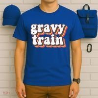 Funny Family Thanksgiving Gravy Train Friendsgiving T-Shirt thumb 6