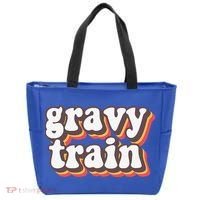 Funny Family Thanksgiving Gravy Train Friendsgiving Tote Bag thumb 0