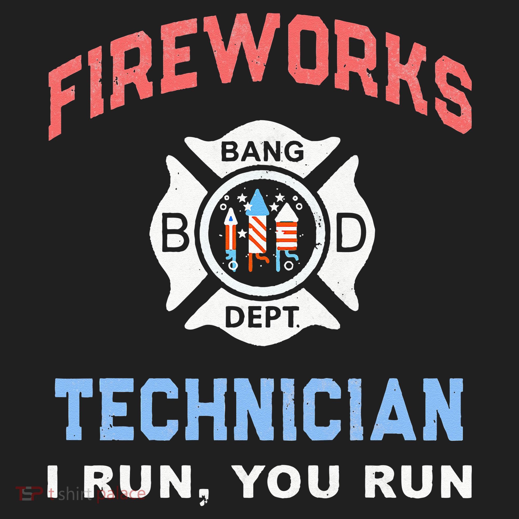 Funny FIREWORKS TECHNICIAN America Firefighter Pyro Expert Hat