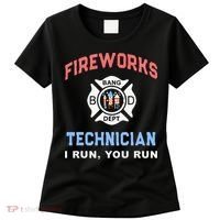 Funny FIREWORKS TECHNICIAN America Firefighter Pyro Expert Women's T-Shirt thumb 0