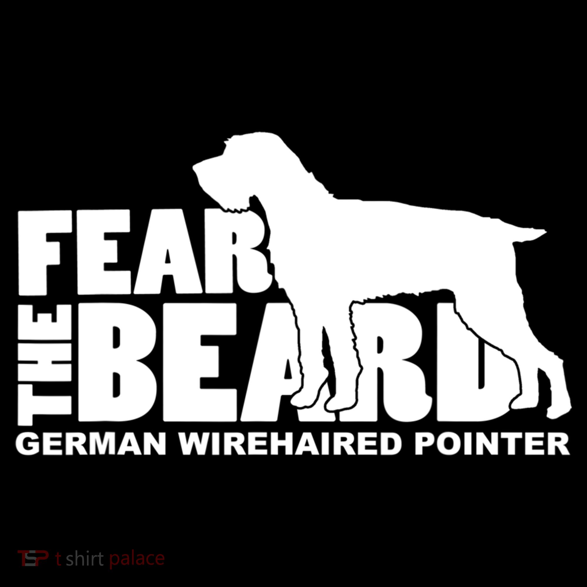 Funny Fear The Beard Gift Funny German Wirehaired Pointer Gift Sweatshirt