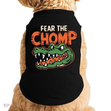 Florida Fear The Chomp Gator Doggie Tank