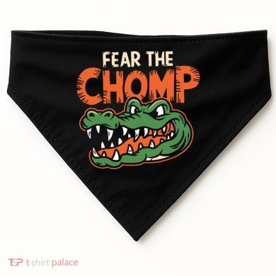 Florida Fear The Chomp Gator USA-Made Doggie Bandana