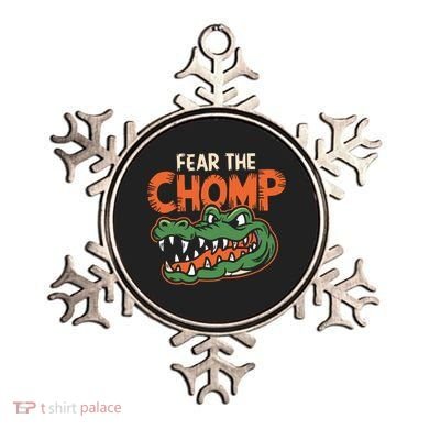 Florida Fear The Chomp Gator Ornament