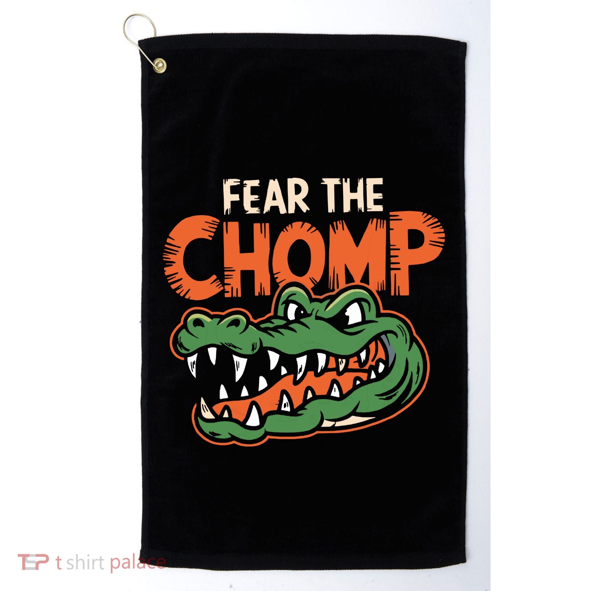 Florida Fear The Chomp Gator Golf Towel