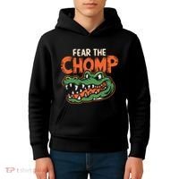 Florida Fear The Chomp Gator Kids Hoodie thumb 4