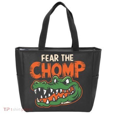 Florida Fear The Chomp Gator Tote Bag