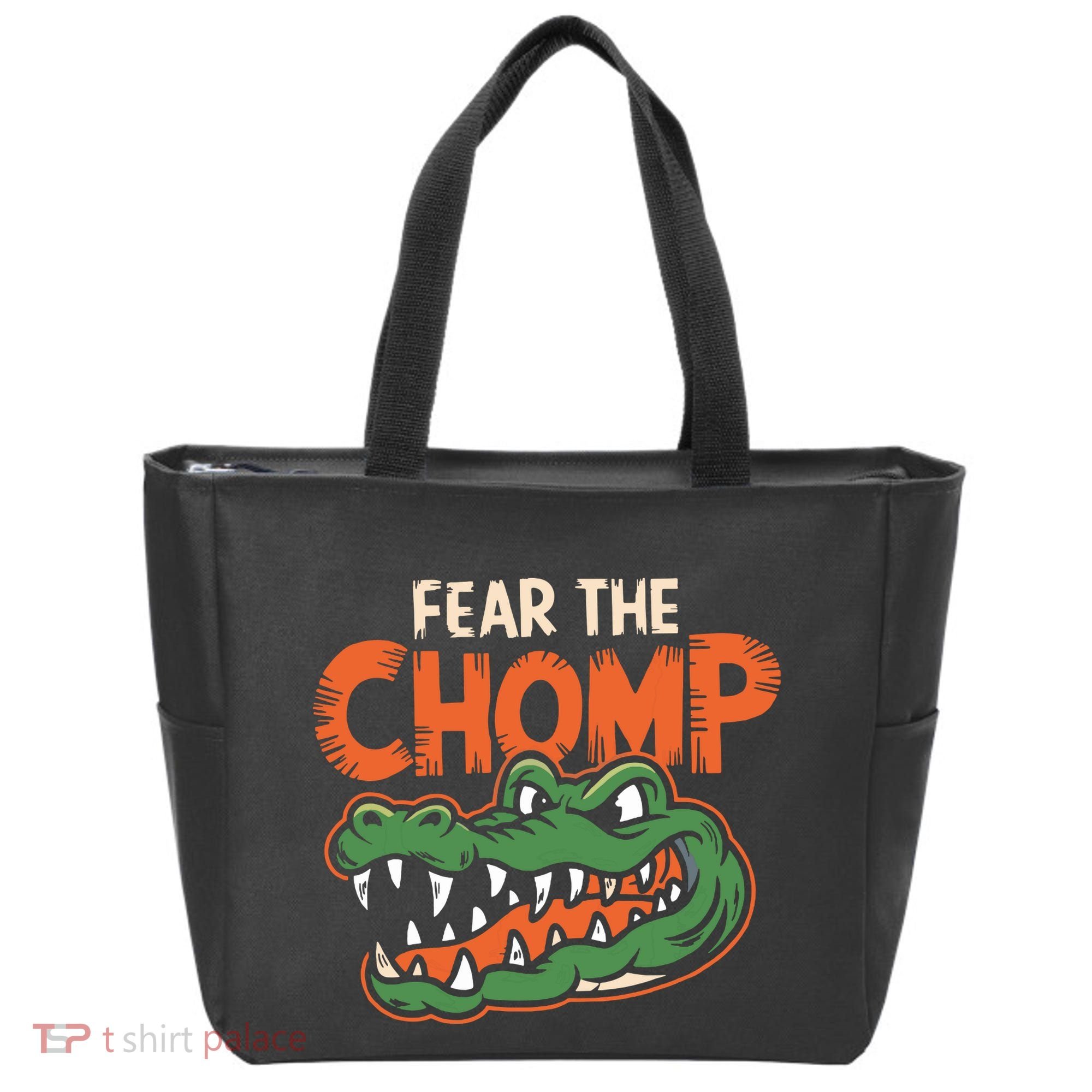 Florida Fear The Chomp Gator Tote Bag