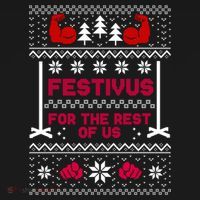 Festivus For The Rest Of Us Christmas Sweater Classic Women's Hoodie thumb 2