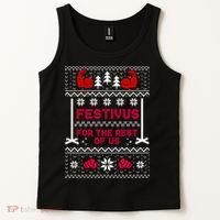 Festivus For The Rest Of Us Christmas Sweater Classic Tank Top thumb 2