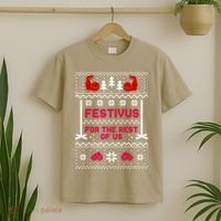 Festivus For The Rest Of Us Christmas Sweater Classic T-Shirt thumb 2