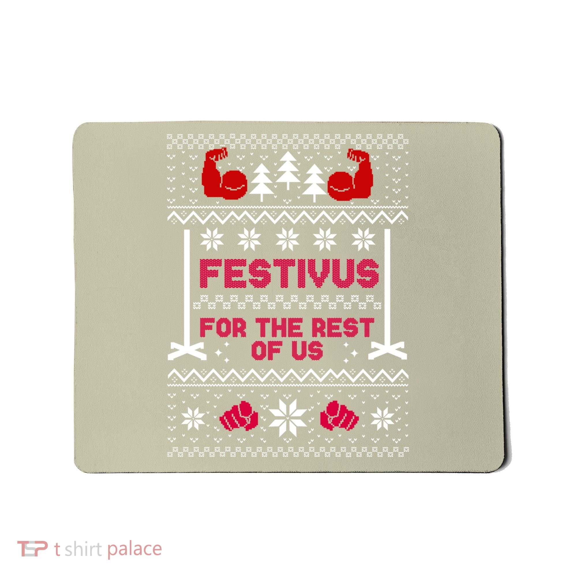 Festivus For The Rest Of Us Christmas Sweater Classic Mousepad