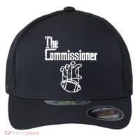 Fantasy Football The Commissioner Funny Flexfit Unipanel Trucker Cap thumb 0