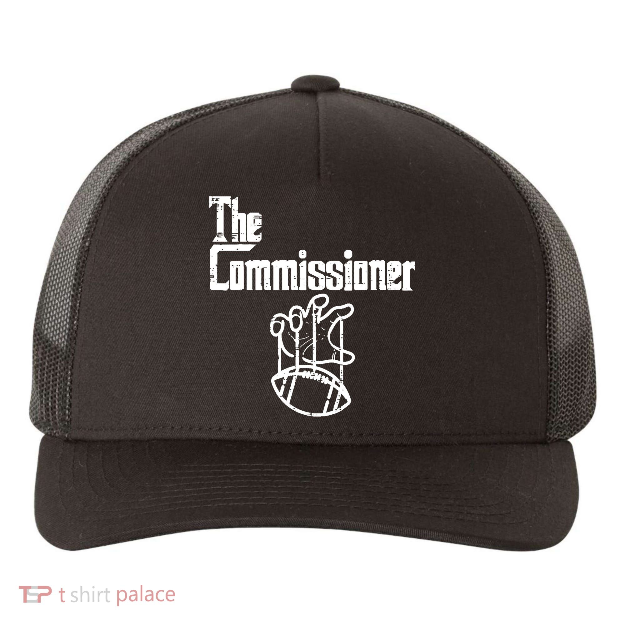 Fantasy Football The Commissioner Funny Yupoong Adult 5-Panel Trucker Hat