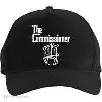 Fantasy Football The Commissioner Funny Five-Panel Snapback Cap thumb 0