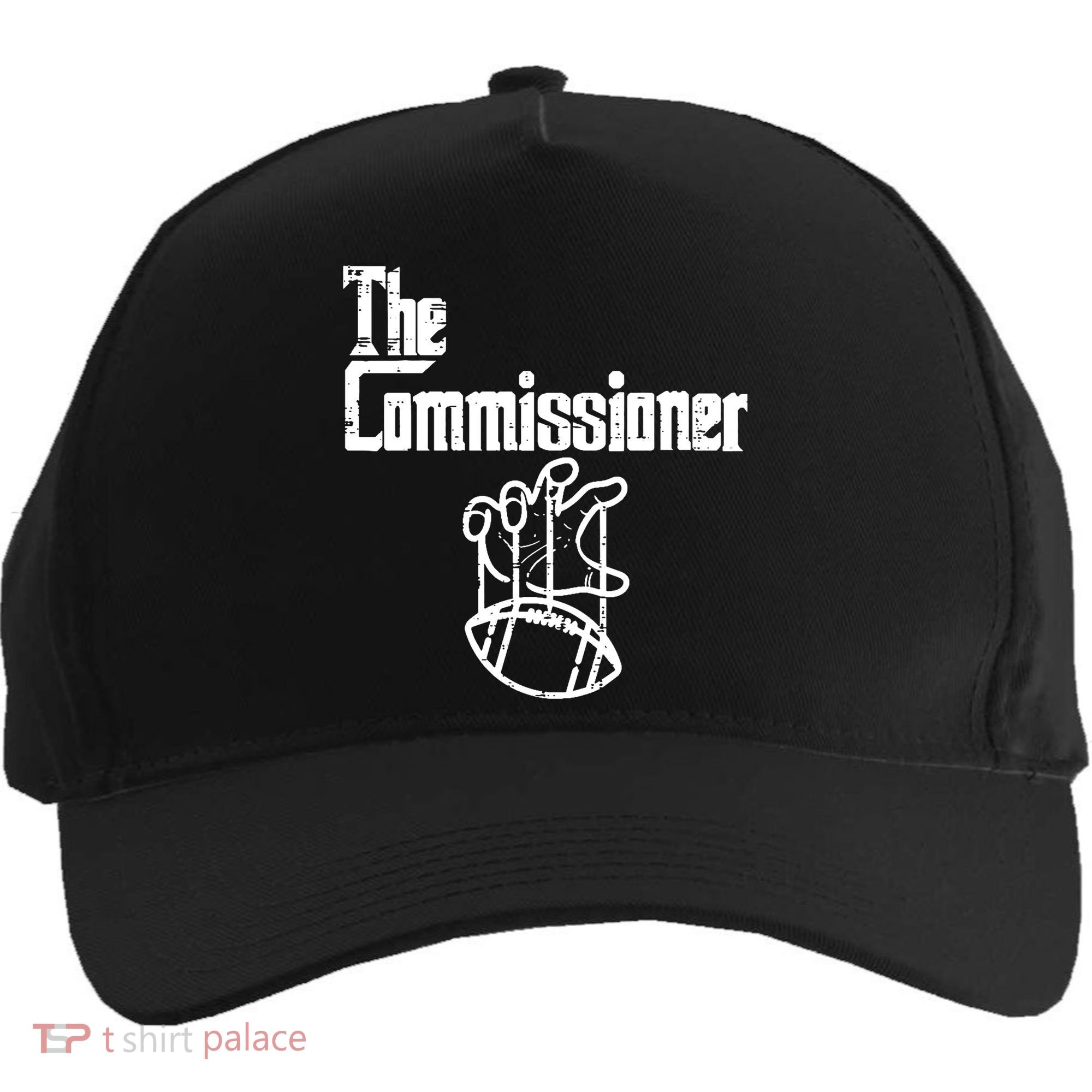 Fantasy Football The Commissioner Funny Five-Panel Snapback Cap