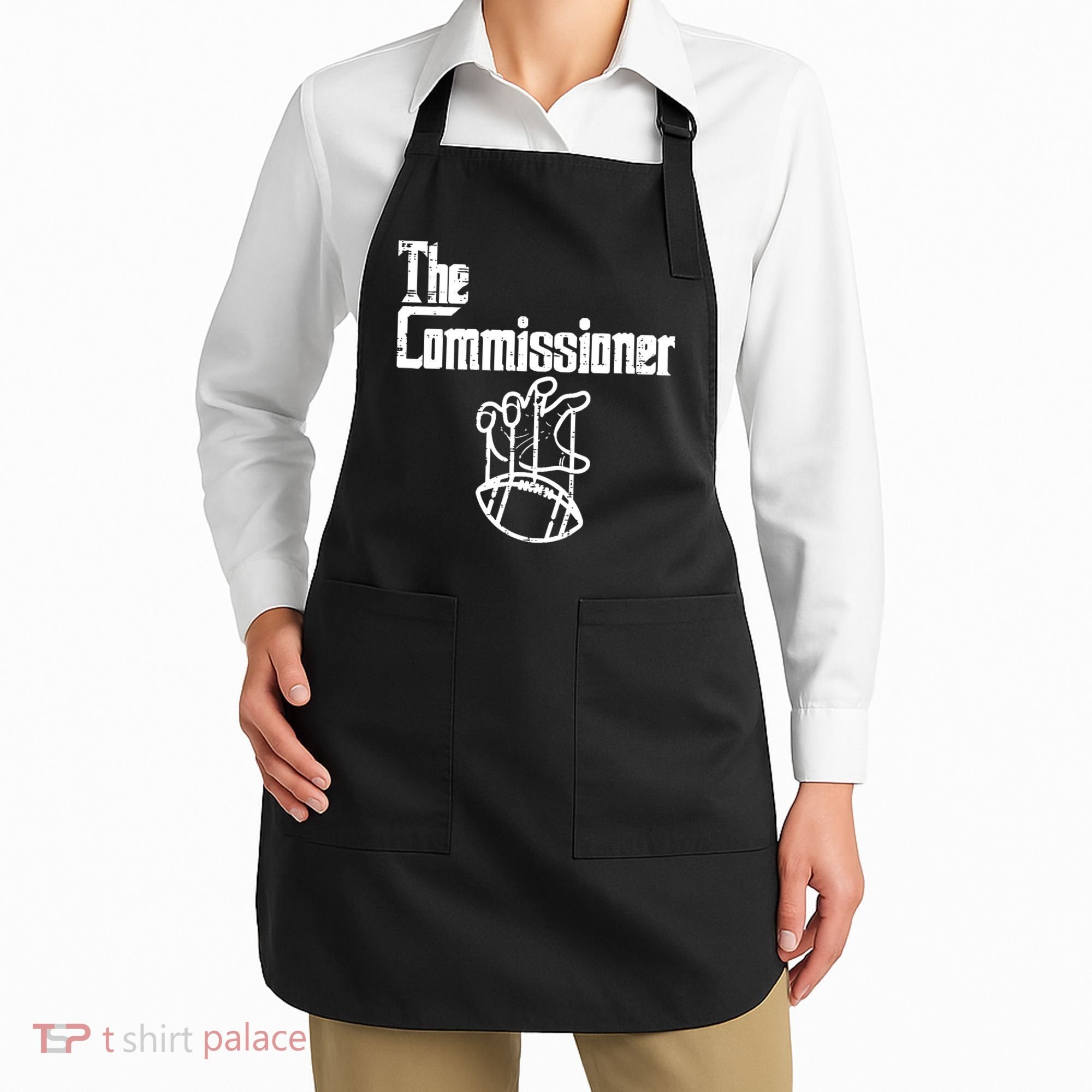 Fantasy Football The Commissioner Funny Apron