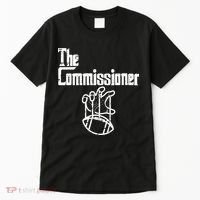 Fantasy Football The Commissioner Funny Tall T-Shirt thumb 0