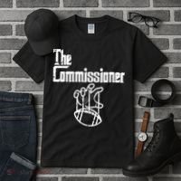 Fantasy Football The Commissioner Funny Tall T-Shirt thumb 3