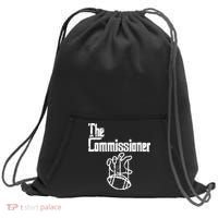 Fantasy Football The Commissioner Funny Sweatshirt Cinch Pack Bag thumb 0